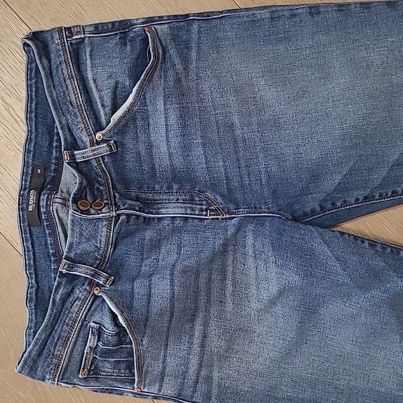 Hudson Jeans Women's sz 32 Collin Skinny Double Button Mid Rise Denim Jeans - Picture 3 of 15